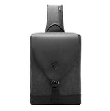 Shoulder Bag Antifurto masculina a prova dagua resistente a agua dia a dia diario uso acolchoada confortável bolsa de ombro bolsa transversal bolsa lateral bolso secreto oculto celular cartao casual smartphone preta trabalho trabalhar