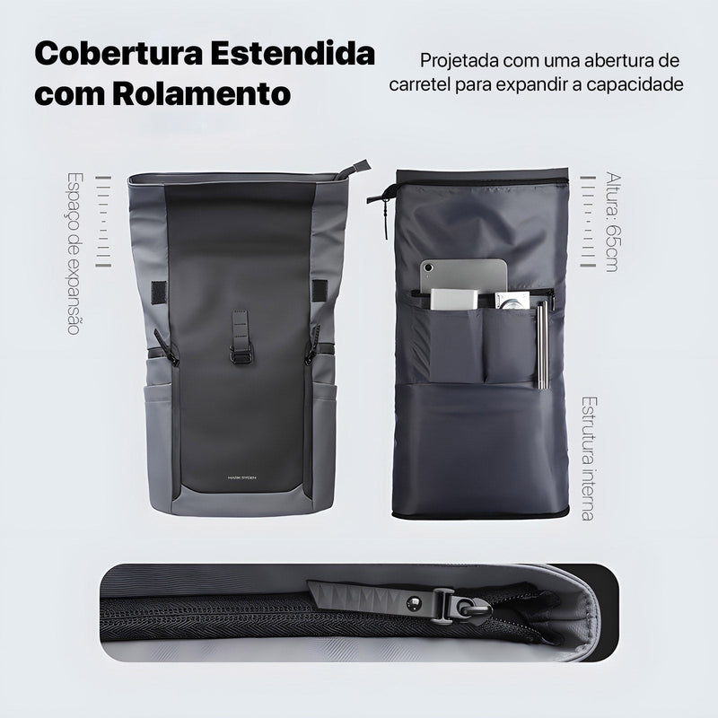 Mochila Executiva Expansível Notebook 17" Modelo ECLIPSE COMMUTER MARK RYDEN