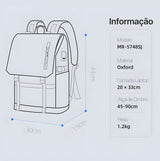 Mochila Executiva Expansível 20~26L Notebook 15.6" Modelo Nomad Mark Ryden