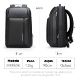 Mochila Executiva Expansível 25L~35L Notebook 16" Modelo Voyager Mark Ryden