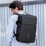 Mochila Expansível 22L a 37L Executiva de Viagem Para Notebook 17" Modelo Executive Pro Mark Ryden